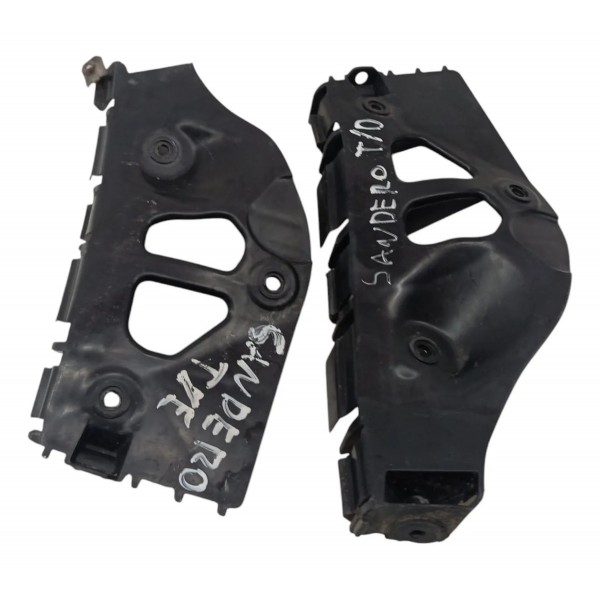 Par Guia Parachoque Traseiro Renault Sandero 2012 2013 2014