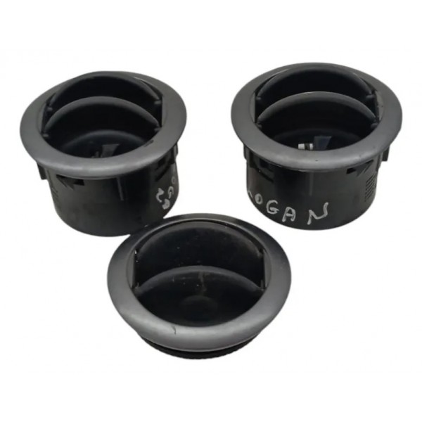 Kit Difusor Ar Painel Renault Logan 2008 2009 2010 2011 2012