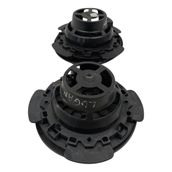 Par Suporte Alto Falante Porta Renault Logan 1.0 2008 2009