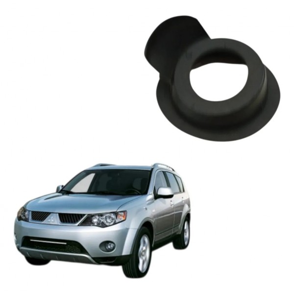 Bocal Gargalo Tanque Combustivel Mitsubishi Outlander 2010 Preto