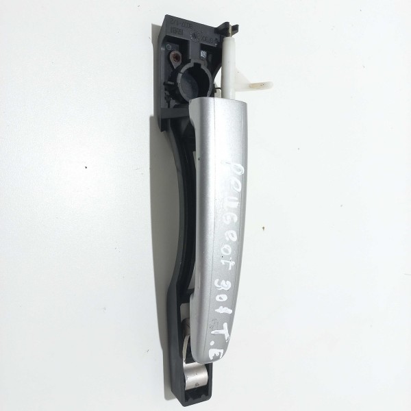 Maçaneta Externa Traseiro Esquerdo Peugeot 307 2007 Prata Traseira