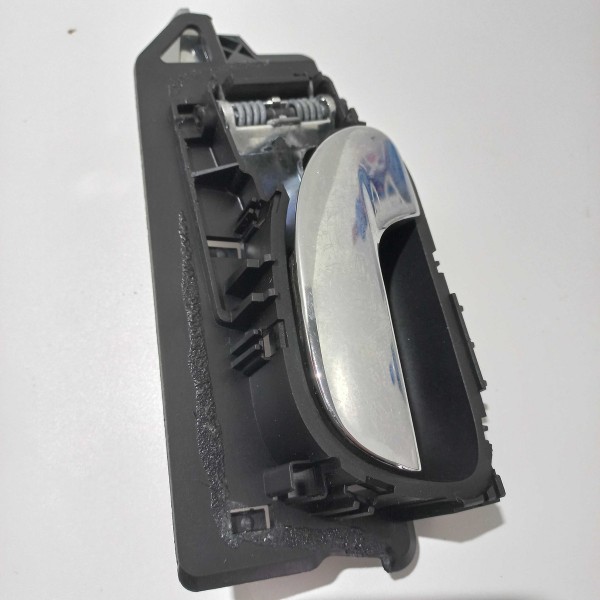 Maçaneta Interna Dianteiro Esquerdo Peugeot 307 Sw 2007 Preto Dianteira