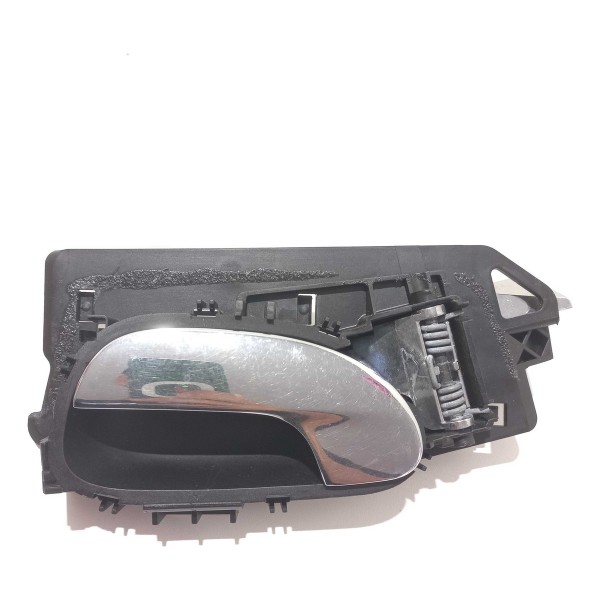 Maçaneta Interna Dianteiro Esquerdo Peugeot 307 Sw 2007 Preto Dianteira