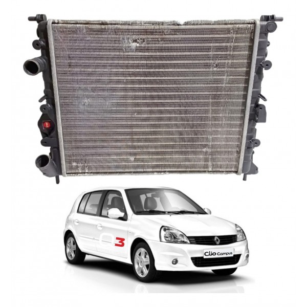 Radiador Água Renault Clio 1.0 2001 02 03 04 05 06 07 09 10