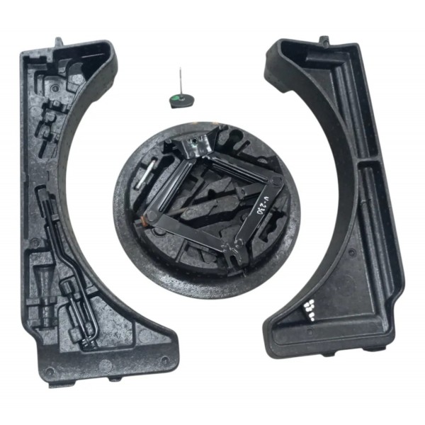 Kit Macaco Chave Roda Triangulo Isopor Jeep Compass 2.0 2023