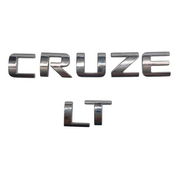 Letreiro Emblema Traseiro Chevrolet Cruze Sedan 2014 2015