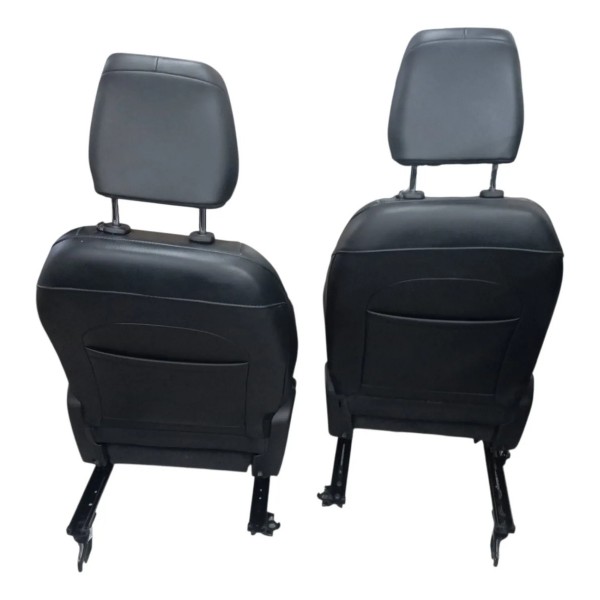 Jogo Banco Couro Jeep Compass 2.0 2022 2023 Preto