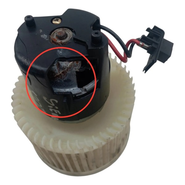 Motor Ventilador Ar Forçado Fiat Siena 2002 2003 Detalhe
