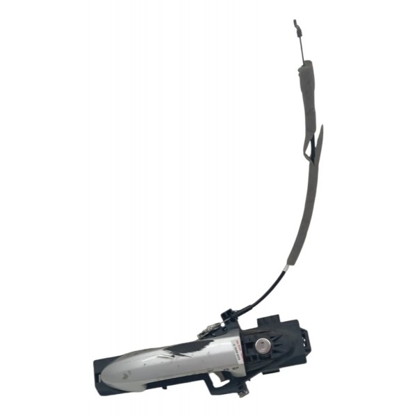 Maçaneta Externa Dianteira Esquerda Ford Ka 2016 Detalhe Prateado Dianteira