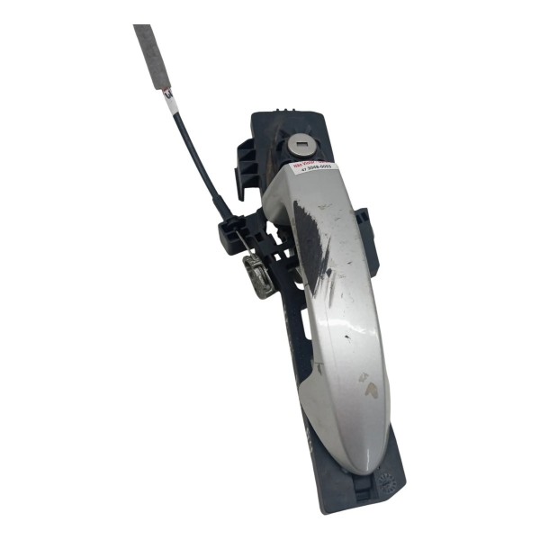 Maçaneta Externa Dianteira Esquerda Ford Ka 2016 Detalhe Prateado Dianteira