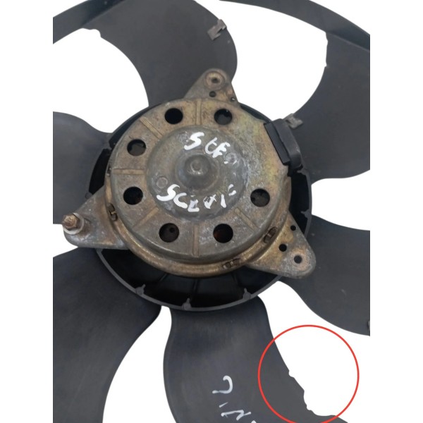 Ventoinha Eletroventilador Renault Scenic 2001 2002 Detalhe