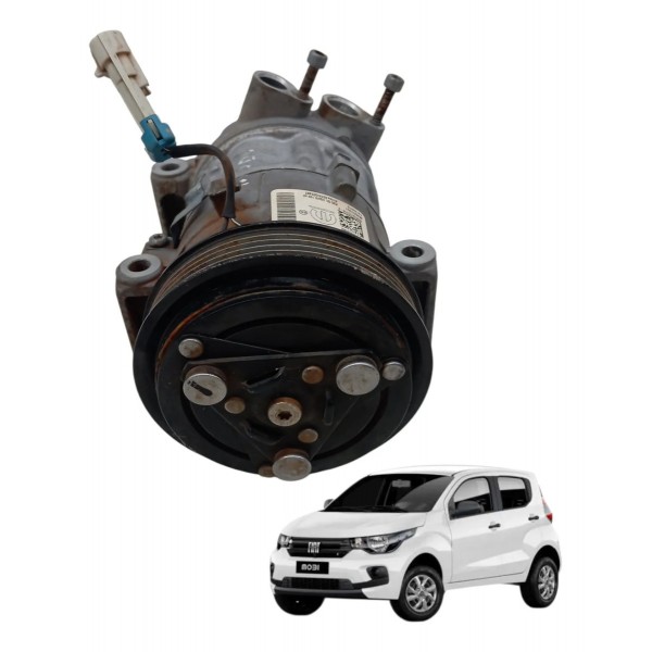 Compressor Ar Condicionado Fiat Mobi Uno Palio 2020 2021