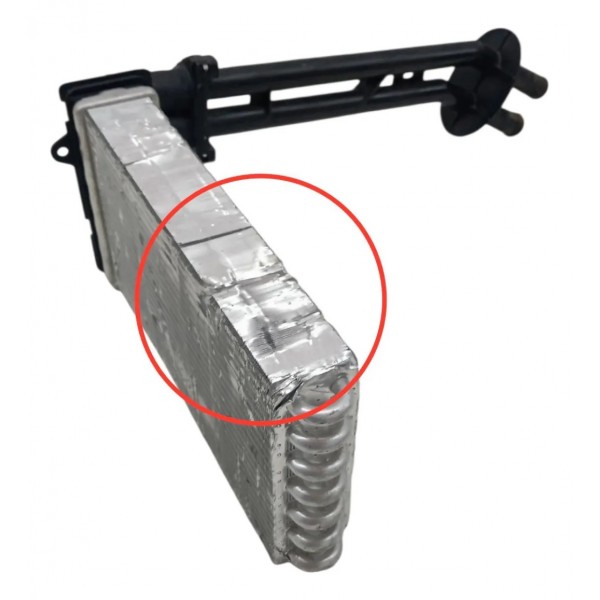 Radiador Ar Quente Citroen C3 Peugeot 1.4 2003 2004 Detqalhe