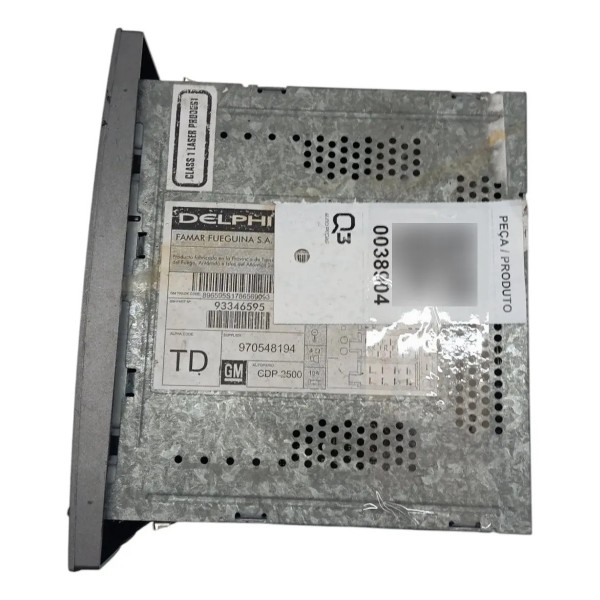 Som Rádio Cd Player Gm Vectra Elite 2006 2007 2008 2009 2010