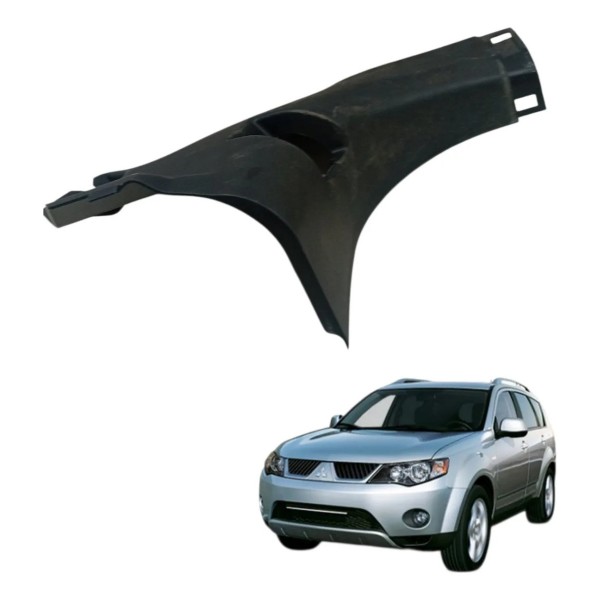 Moldura Soleira Esquerda Mitsubishi Outlander 3.0 2010