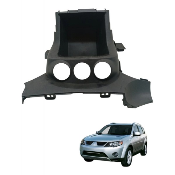 Moldura Comando Ar Mitsubishi Outlander 3.0 2010 2011