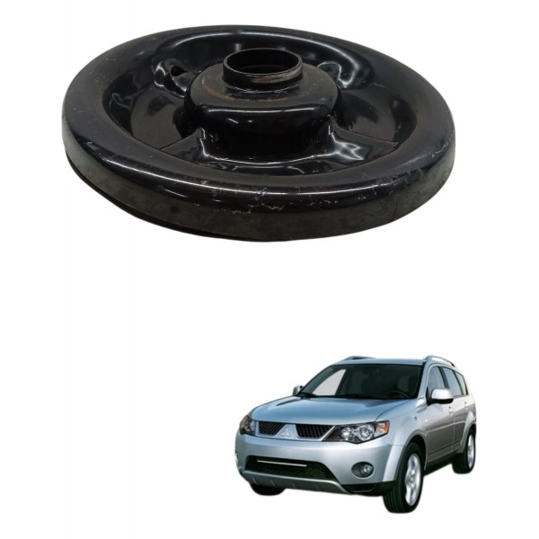 Prato Base Mola Dianteira Esquerda Mitsubishi Outlander 2010