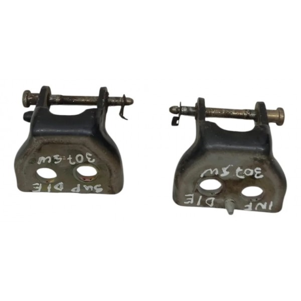 Par Dobradiça Porta Traseira Esquerda Peugeot 307 Sw 2009 10