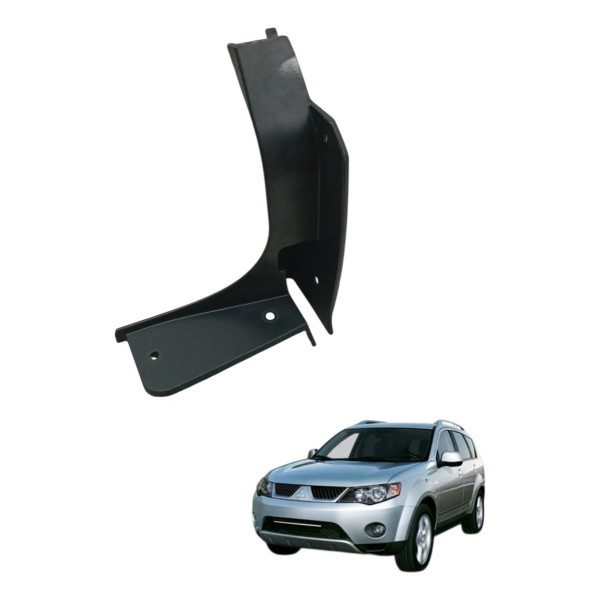 Defletor Esquerdo Parachoque Trase Mitsubishi Outlander 2010