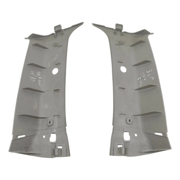 Par Moldura Acabamento Coluna Traseira Peugeot 307 Sw 2009