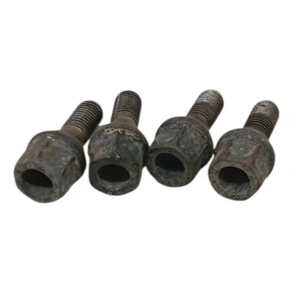 Jogo Parfuso Fixação Roda 4p Renault Clio 2005 2006 2007