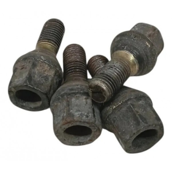 Jogo Parfuso Fixação Roda 4p Renault Clio 2005 2006 2007