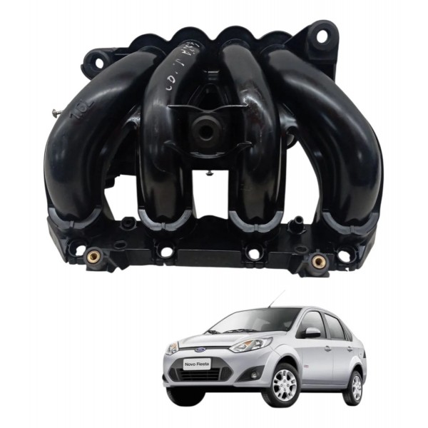 Coletor Admissão Ford Fiesta 1.6 2010 2011 2012 2013 2014