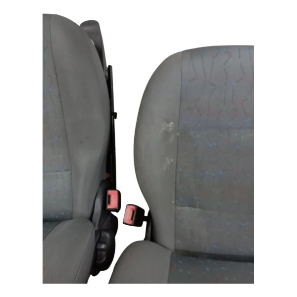 Jogo Banco Chevrolet Corsa 2008 2009 2010  3pçs Cinza