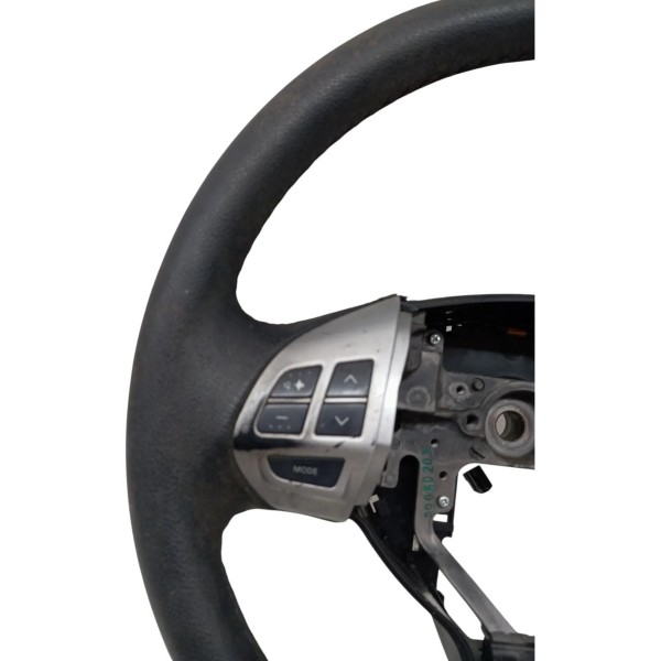 Volante Direção Comandos Mitsubishi Outlander 3.0 2010 2011 Preto