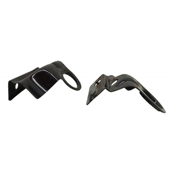 Par Chapa Fixação Painel Frontal Jeep Compass  1.3 2023 2024