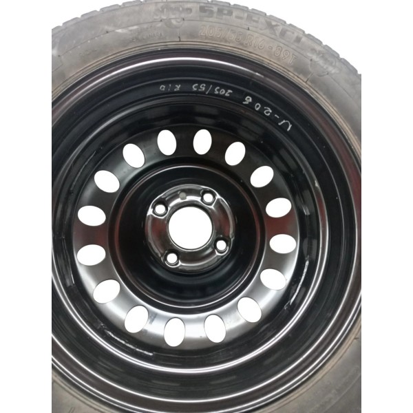 Roda Estepe Pneu 205/55r16 Sp-excl Ecologi Peugeot