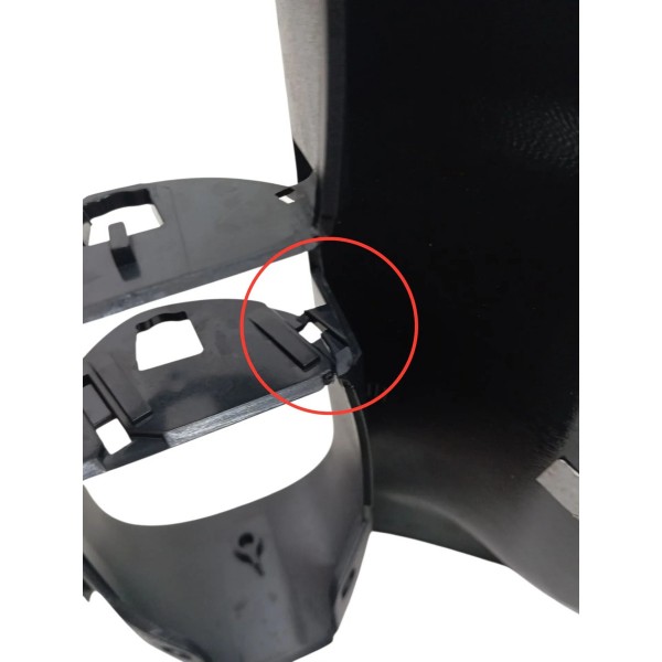 Moldura Difosur Ar Painel Chevrolet Corsa Sedan 2008 Detalhe