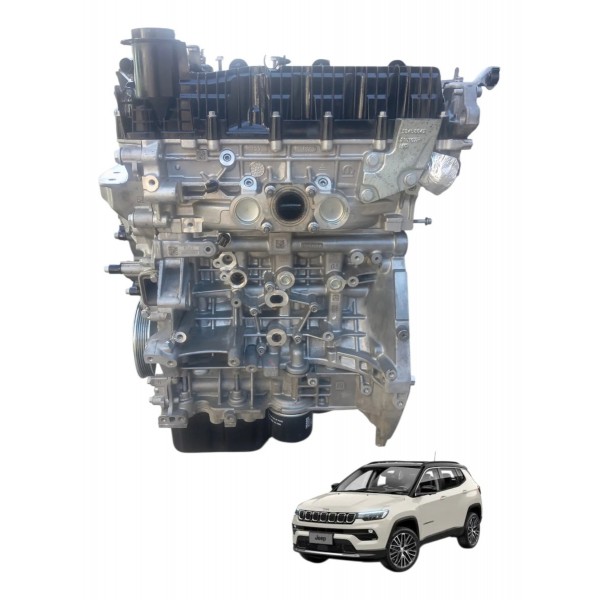 Motor Parcial Jeep Compass 1.3 Turbo T270 2023