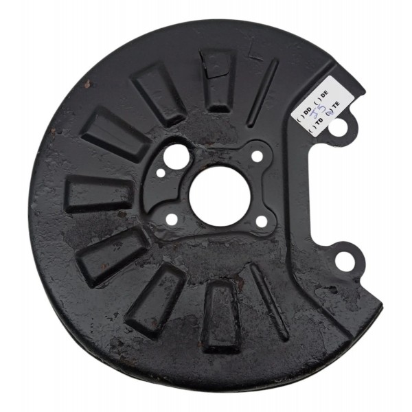Espelho Disco Freio Traseiro Esquerdo Jac J5 1.5 16v 2012 13 Preto