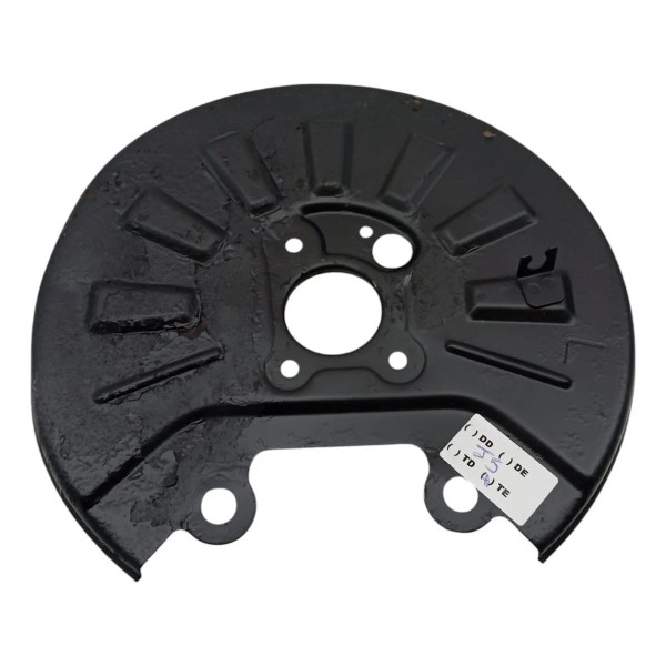 Espelho Disco Freio Traseiro Esquerdo Jac J5 1.5 16v 2012 13 Preto