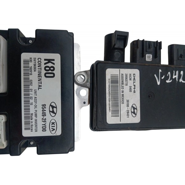Kit Code Modulo Injeção Abs Painel Hyundai Creta 2.0 2017 18
