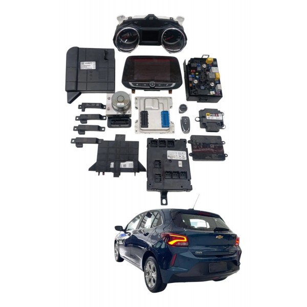 Kit Modulo Injeção Painel Chevrolet Onix Turbo Ltz 1.0 2019