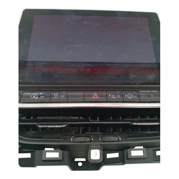 Tela Central Multimidia Jeep Compass 1.3 Turbo 2023 2024 Preto
