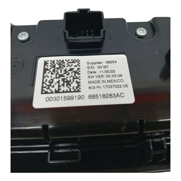 Comando Ar Condicionado Jeep Compass 1.3 Turbo 2023 2024