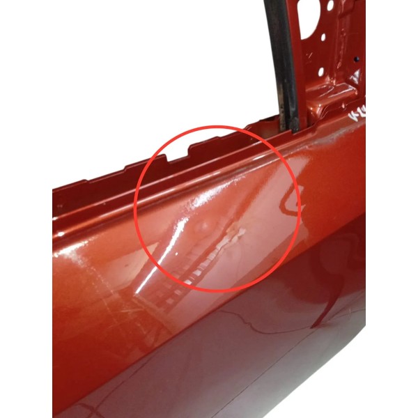 Porta Dianteira Direita Chevrolet Onix 4p 2020 Detalhe Dianteira Direito Laranja