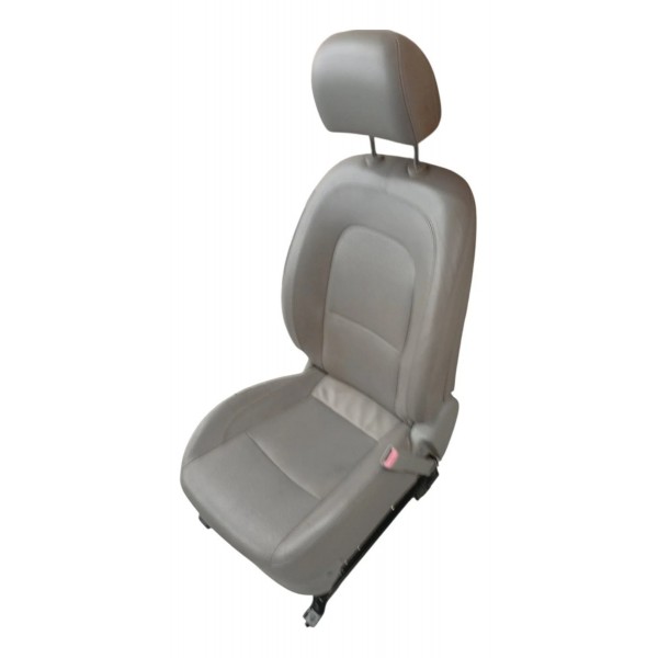 Banco Couro Dianteiro Direito Hyundai Vera Cruz 2010 Cinza