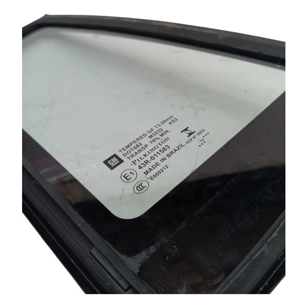 Vidro Fixo Traseiro Direito Chevrolet Onix 1.0 2019 2020