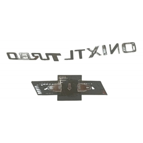 Emblema Traseiro Chevrolet Onix 1.0 Turbo 2019 2020