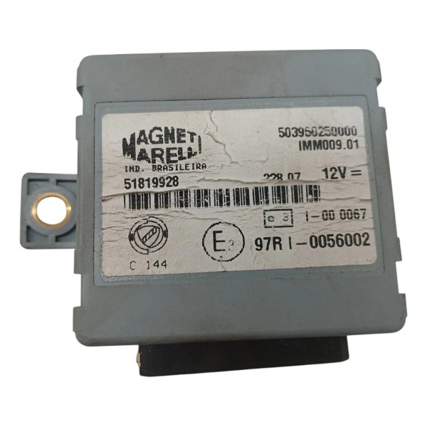 Kit Modulo Injeção Chave Cod Fiat Palio 1.0 2007 2008