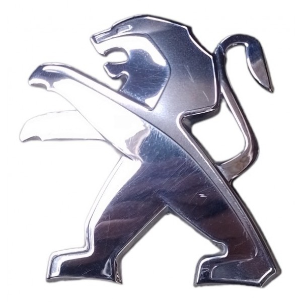 Emblema Porta Malas Peugeot 208 2020 Cromado