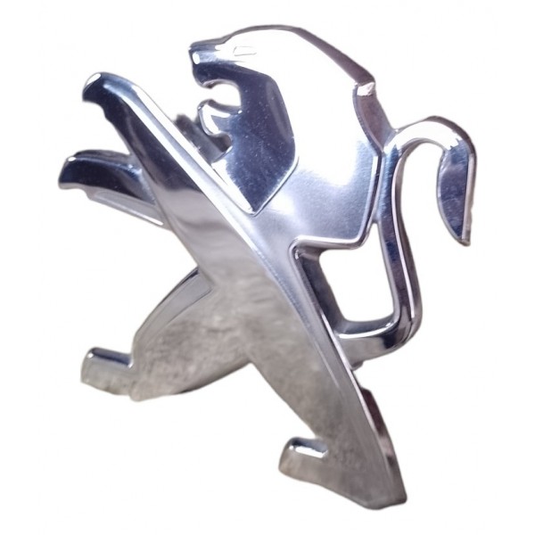 Emblema Porta Malas Peugeot 208 2020 Cromado