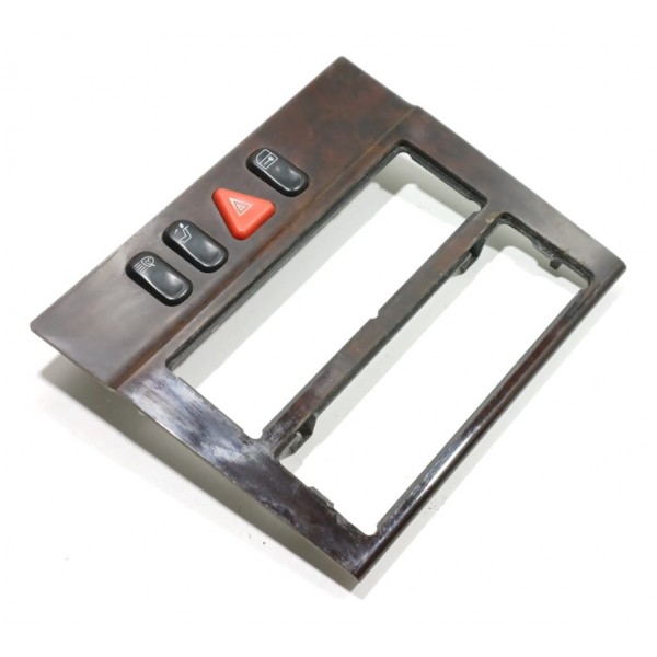 Moldura Central Rádio Botão Alerta Mercedes E320 1997