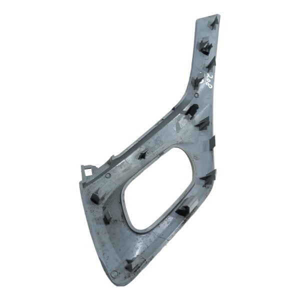 Moldura Maçaneta Interna Dianteira Direita Peugeot 208  Cinza Dianteira