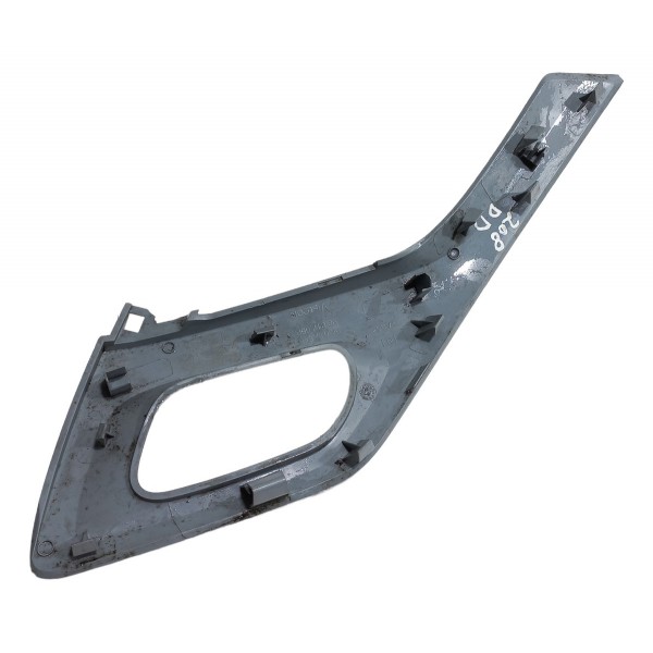 Moldura Maçaneta Interna Dianteira Direita Peugeot 208  Cinza Dianteira