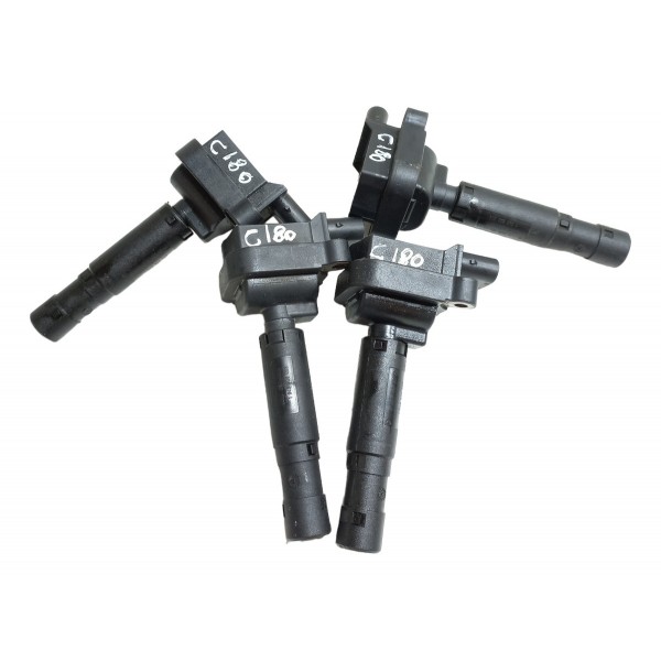 Jogo Bobina Ignição Mercedes Benz C180 2011 Cgi